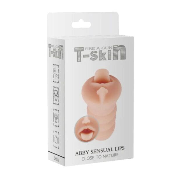 Abby Sensual Lips - Realistic Lip Stimulator Soft Flexible Toy