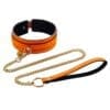 Glow Collar & Lead Orange