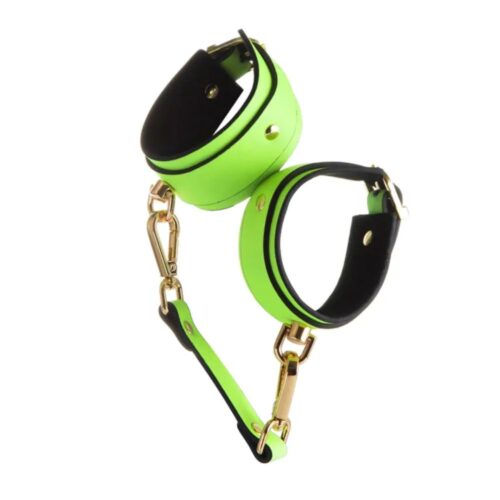 Glow Hand Cuffs Green