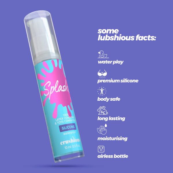 Crushious Indulgent Silicone Lube (pack of 5 +1 free)