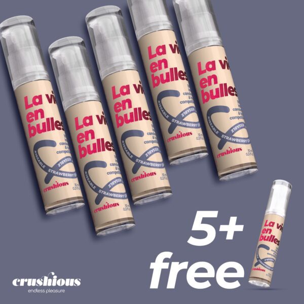 Crushious Champagne 10ml Lube (pack 5 + 1 free) Crushious Champagne 10ml Lube (pack 5 + 1 free)