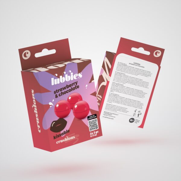 Crushiuos Lubbies Chocolate & Strawberry Oil
